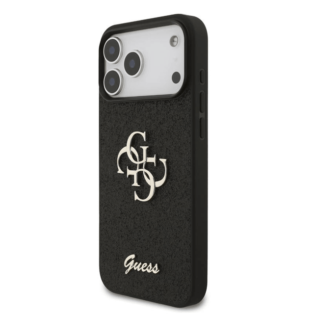 GUESS Glitter PU Case with Big 4G Metal Logo | IPHONE 17 Sereis | Multi Color - متجر نصر