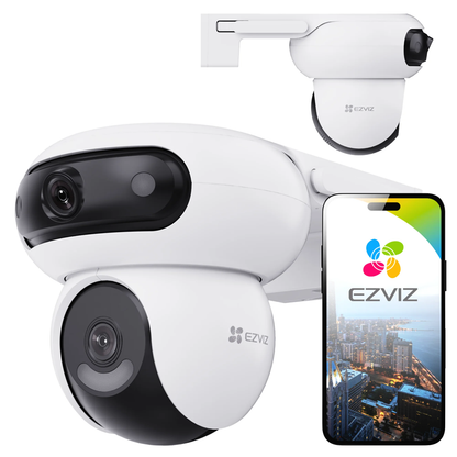 EZVIZ H90 4mp Dual Lens 2K⁺ Pan & Tilt Camera for both Cameras متجر نصر