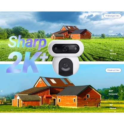 EZVIZ H90 4mp Dual Lens 2K⁺ Pan & Tilt Camera for both Cameras متجر نصر