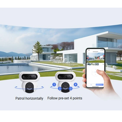 EZVIZ H90 4mp Dual Lens 2K⁺ Pan & Tilt Camera for both Cameras متجر نصر