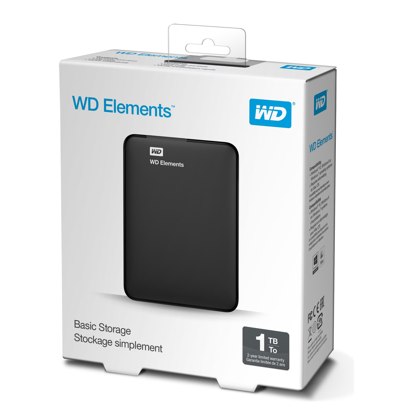 WD Elements 1 TB Portable Hard Drive متجر نصر