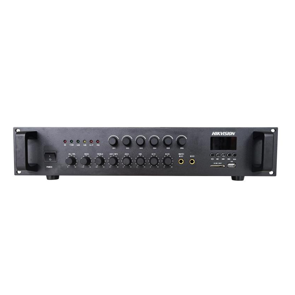 Hikvision® 120W 6-Zone Analog Amplifier | DS-QAE0A120G1-VB6 - متجر نصر