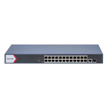 HIKVISION DS - 3E1526P - EI 24 Port Gigabit Smart POE Switch - متجر نصر