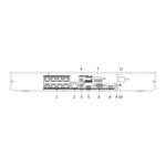 Hikvision DS-7608NXI-K2/8P/VPro – rear panel (datasheet diagram)