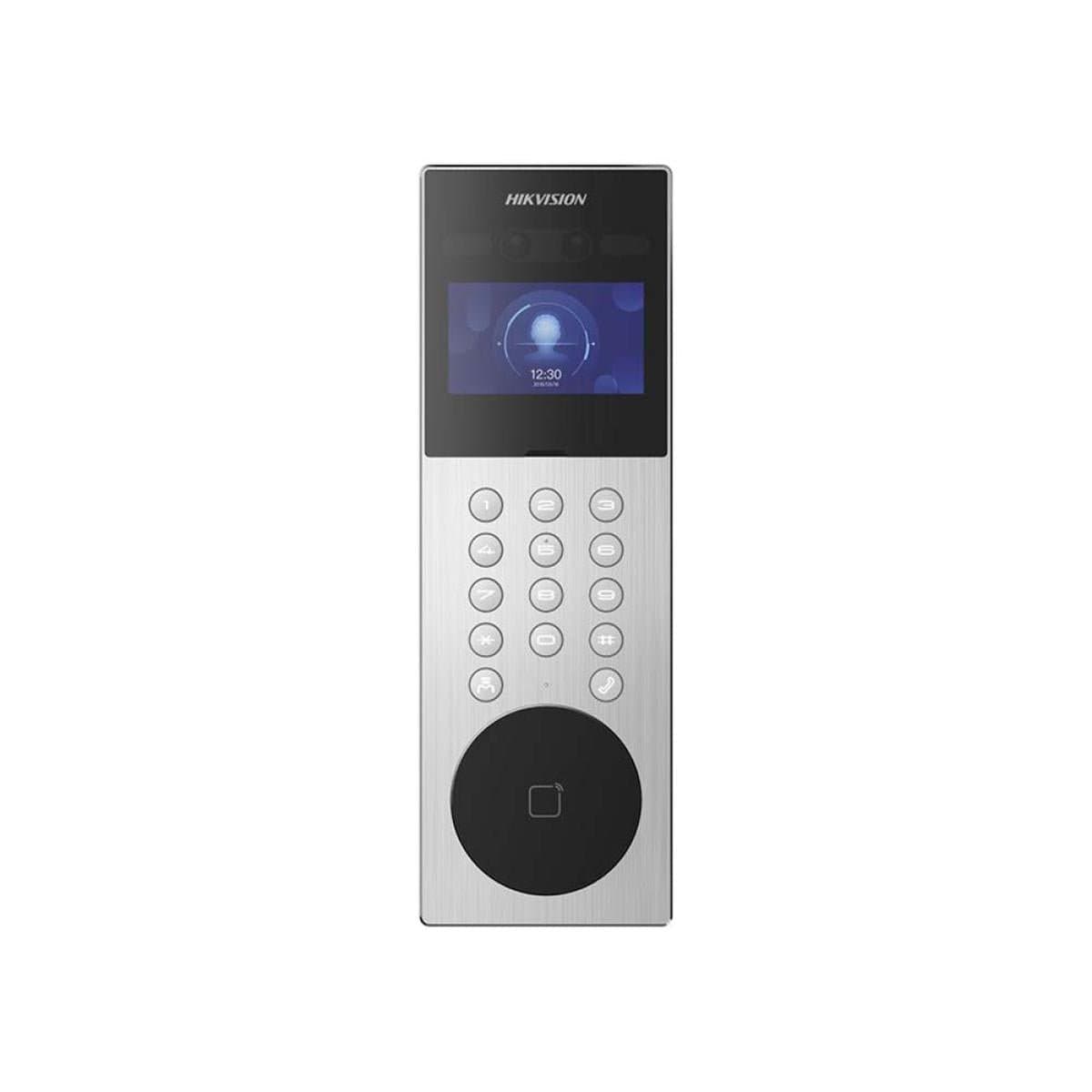 وحدة انتركم خارجي تعمل بالتعرف على الوجهة | تدعم عدة شقق | HIKVISION DS-KD9203-ME6 - متجر نصر