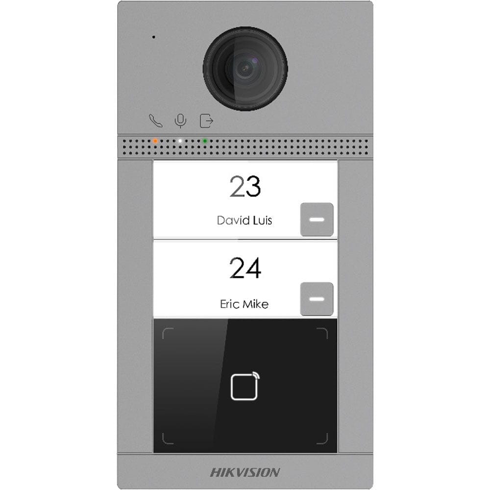 Hikvision IP Intercom Video Outdoor Unit Wi-Fi/Wired (1/2/4 Buttons) | DS-KV8x13-WME1 - متجر نصر