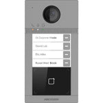 Hikvision Intercom 4 Button DS-KV8413-WME1 Hikvision IP Intercom Video Outdoor Unit Wi-Fi/Wired (1/2/4 Buttons) | DS-KV8x13-WME1