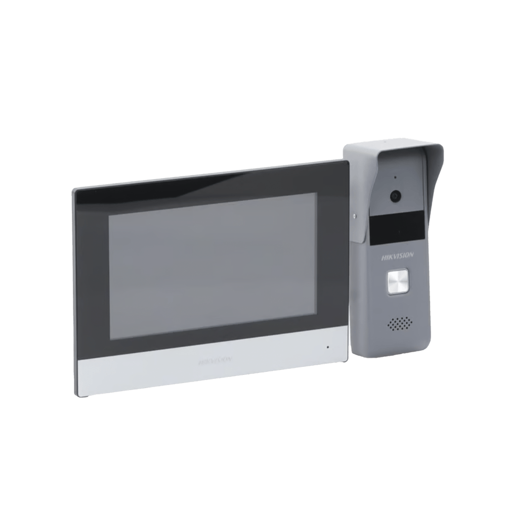 Hikvision-C Hybrid Video Intercom Kit 7" Touch Screen | DS-KIS303-P - متجر نصر