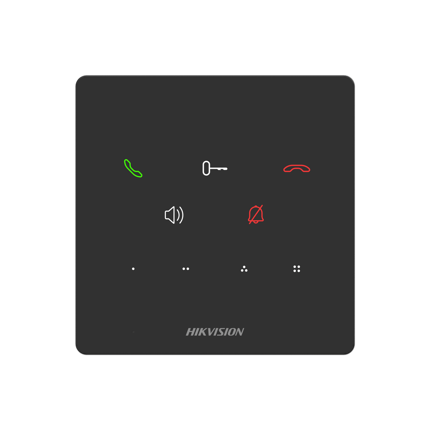 وحدة انتركم داخلي (صوت فقط) مقاس 4 بوصات تدعم اتصال سلكي | Hikvision.DS-KH6100-E1 - متجر نصر