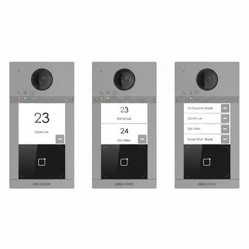 Hikvision Intercom Hikvision IP Intercom Video Outdoor Unit Wi-Fi/Wired (1/2/4 Buttons) | DS-KV8x13-WME1