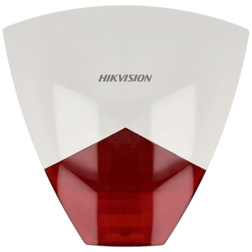 Hikvision Security Hikvision-C Wired External Sounder with Red Strobe | DS-PS102X/RED