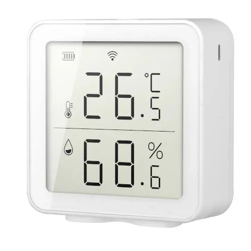Hikvision Wireless Temperature and Humidity Detector / DS-PDTPH-E-WB - متجر نصر