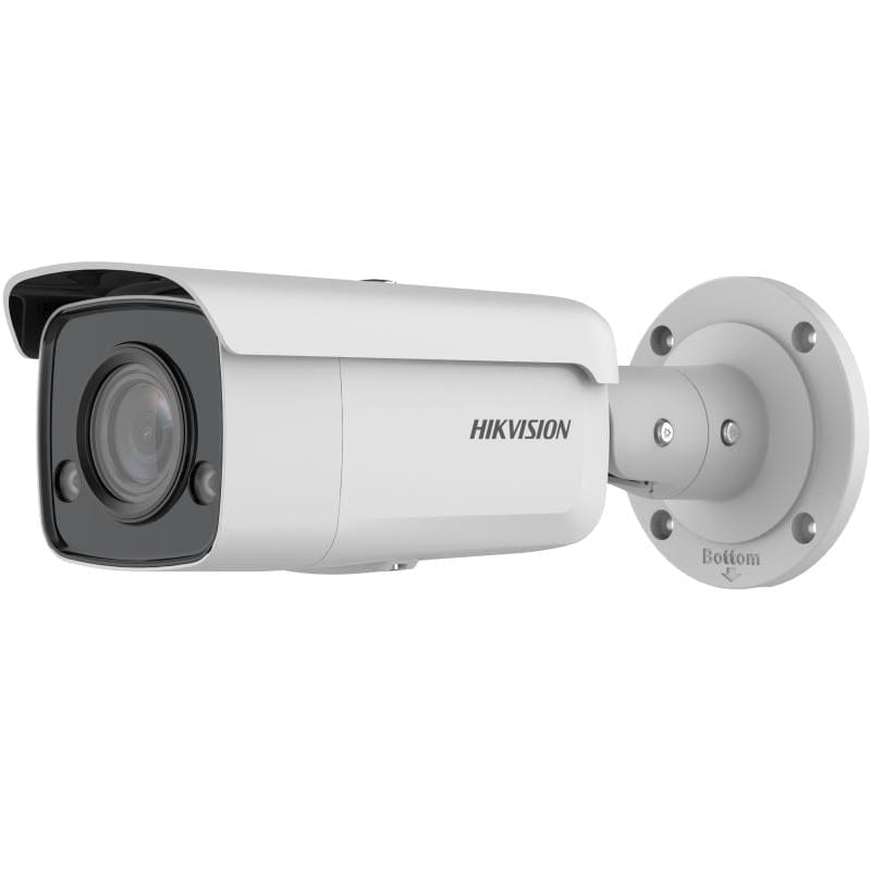 IP كاميرا شبكية خارجي ثابتة كلرفو ملون بدقة 8 ميجابكسل | Hikvision DS-2CD2T87G2-L - متجر نصر