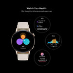 Huawei Smart&Games Huawei GT3 Smart Watch (Leather Strap ) With Gift Honor Choice Earbuds X5 -F