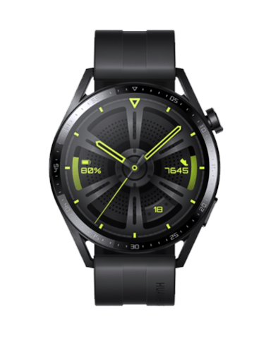 Huawei GT3 Smart Watch (Silicon Strap ) With Gift Honor Choice Earbuds X5 -F - متجر نصر