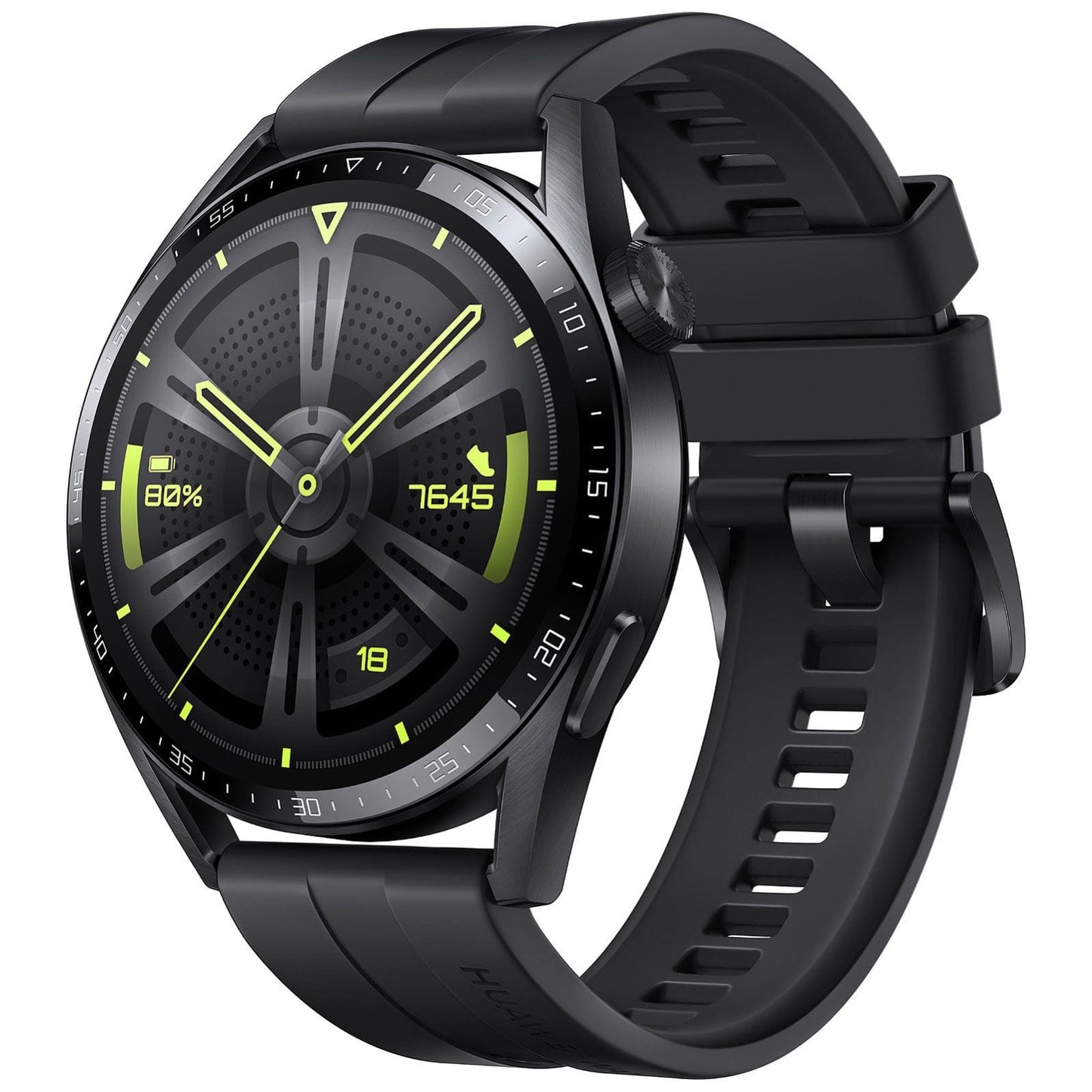 Huawei GT3 Smart Watch (Silicon Strap ) With Gift Honor Choice Earbuds X5 -F - متجر نصر