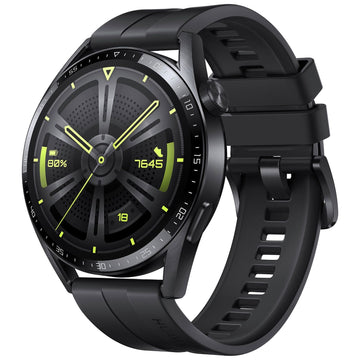 Huawei Smart&Games Huawei GT3 Smart Watch (Silicon Strap ) With Gift Honor Choice Earbuds X5 -F