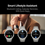 Huawei Smart&Games Huawei GT4 Smart Watch (Leather Strap ) With Gift Honor Choice Earbuds X5 -F
