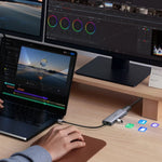 UGREEN CM511 75586 with laptop and DisplayPort monitor
