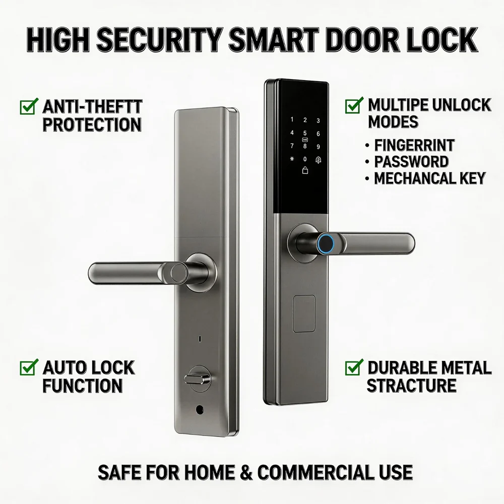 Tuya Smart Door Lock | SE94x - متجر نصر