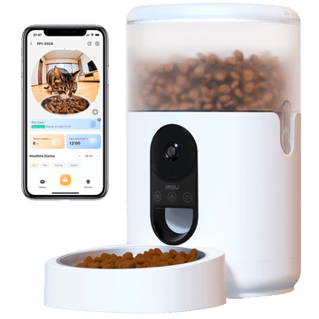 IMOU Home Appliance Smart Pet Feeder with 360° Camera (4 L) | IMOU PET-PF1-4LSP
