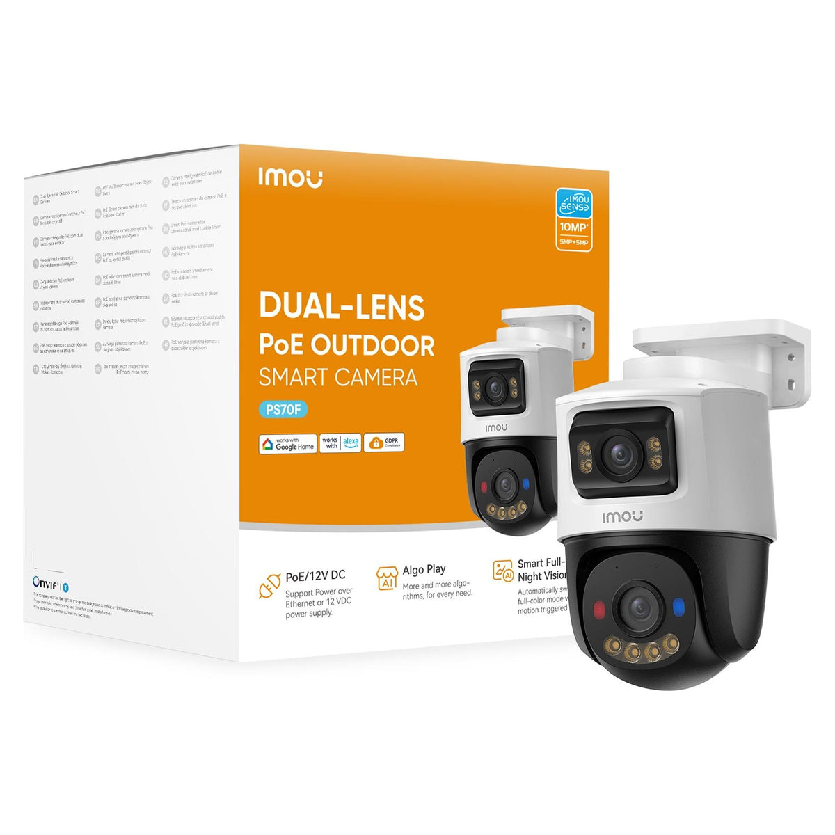 IMOU-C PS70F 10MP Dual-Lens PoE Pan & Tilt Camera | IPC-PS70FP-10M0 - متجر نصر