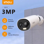 IMOU Surveillance Camera 3mp Outdoor Solar-Powered Smart Security Camera | IMOU Cell3C