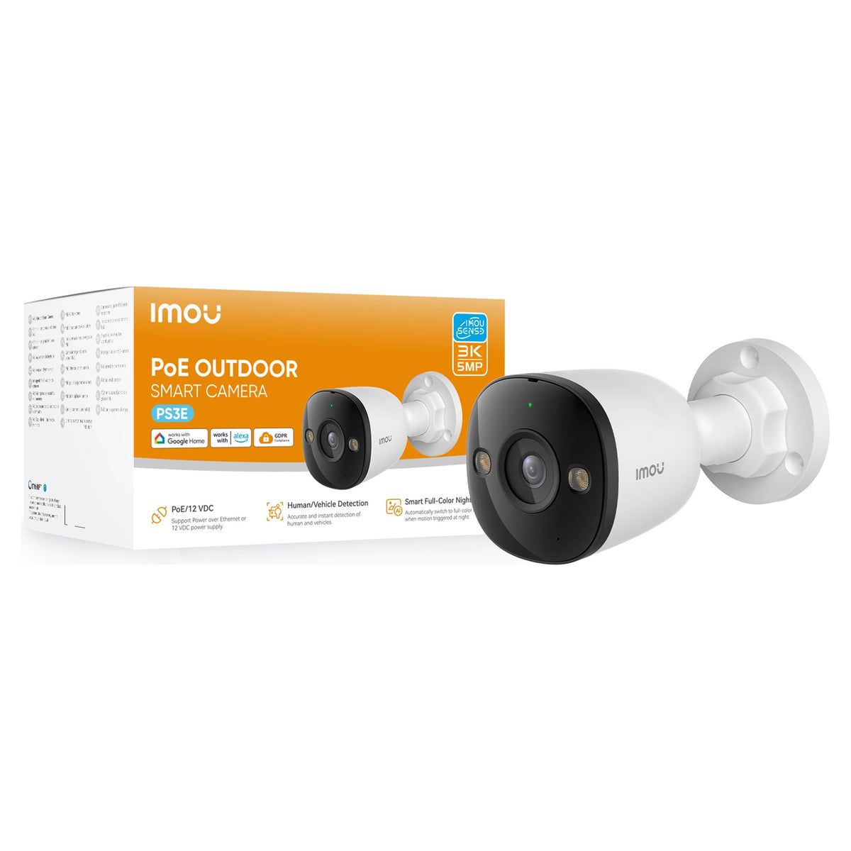 IMOU-C PS3E PoE Bullet Camera (3MP / 5MP / 4K 8MP) | IPC-PS3EP-3M0 Need check - متجر نصر