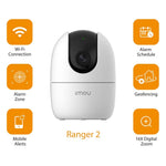 IMOU Surveillance Camera Ranger 2 Pro 5MP Smart Wi-Fi Indoor Security Camera | IMOU