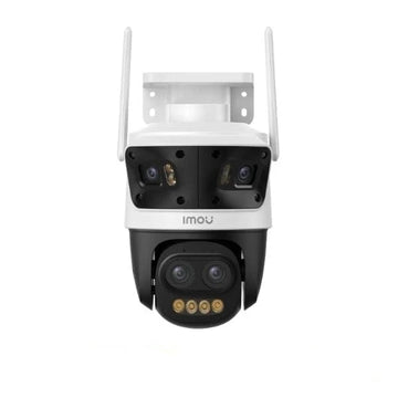 IMOU Surveillance Camera Without Installation Cruiser Pano Z | Quad Lens with 12x Hybrid Zoom | Panoramic 160 Degree + PT Camera with 3x Optical Zoom