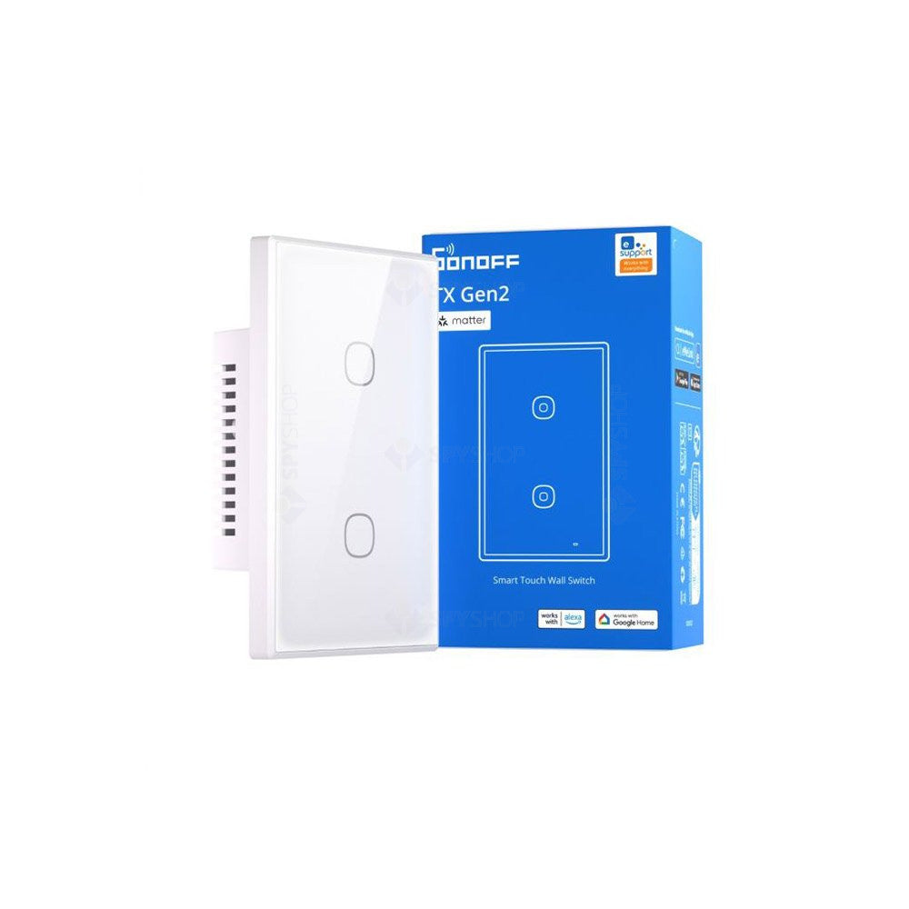 Sonoff Smart Wall Switch | (1/2/3 Gang) | Sonoff T6 - متجر نصر
