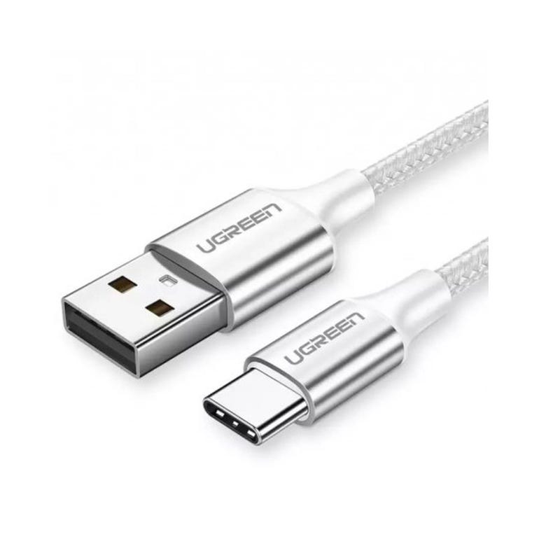 Ugreen USB A to C Quick Charging Cable (White) / 60131-60132-60133