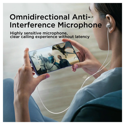 JOYROOM Type-C In-Ear Metal Wired Earbuds / JR-EC06 متجر نصر
