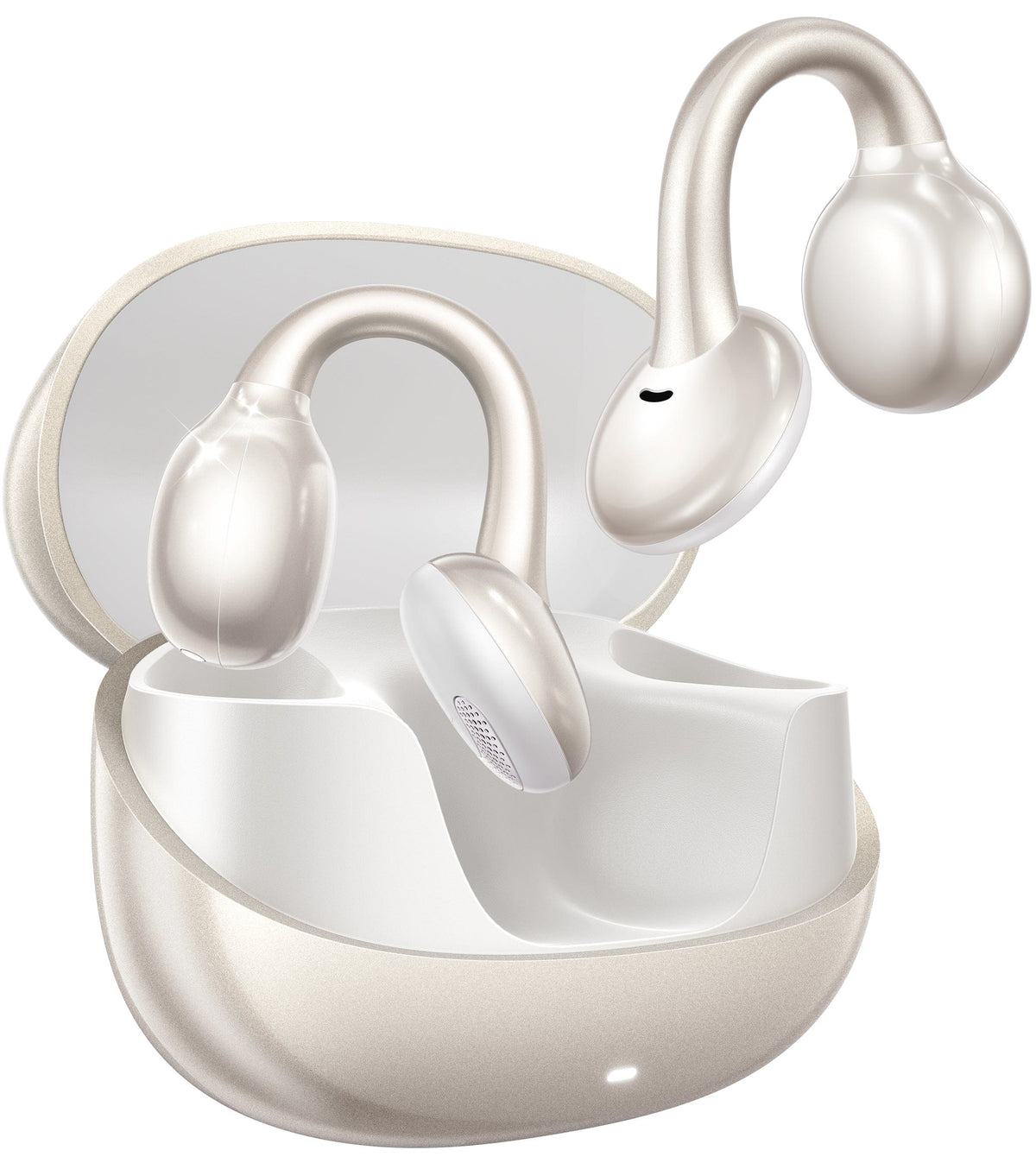 JOYROOM-C Openfree Open-Ear Clip-On Wireless Earbuds, Bluetooth 5.4, 13mm Driver, IPX4, 25H Playtime | JR-OE3 - متجر نصر