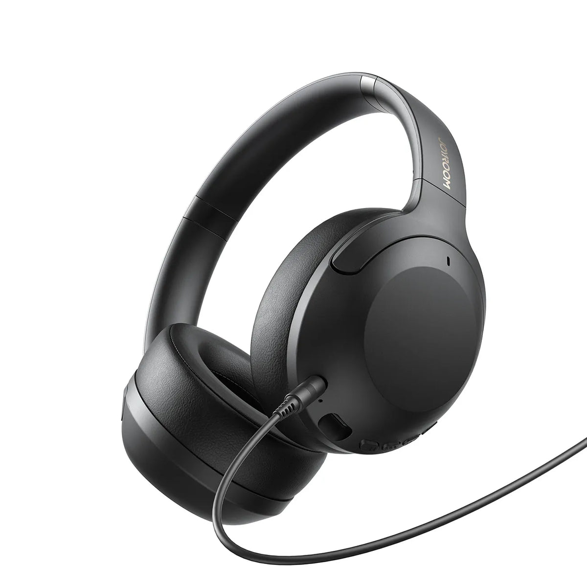JOYROOM-C J-Head Hybrid ANC Wireless Headphones, -38dB, 40mm Driver, Bluetooth 5.4, 100H Playtime Black | JR-JH2 - متجر نصر
