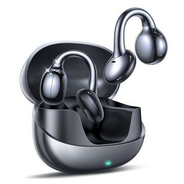 JOYROOM Mobile Phone Accessories Black JOYROOM-C Openfree Open-Ear Clip-On Wireless Earbuds, Bluetooth 5.4, 13mm Driver, IPX4, 25H Playtime | JR-OE3