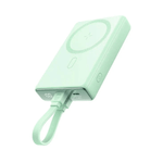 JOYROOM Mobile Phone Accessories Green JOYROOM JR-PBM01 20W Power Bank 10000mAh with Built-in Cable & Kickstand