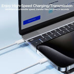 JOYROOM Mobile Phone Accessories JOYROOM Braided 60W Fast Charging Data Cable Type-C to Type-C |  A45