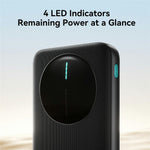 JOYROOM Mobile Phone Accessories JOYROOM JR-PBF12 Pro 10000mAh Power Bank 22.5W Fast Charging Portable Charger 3 Output Ports - Black