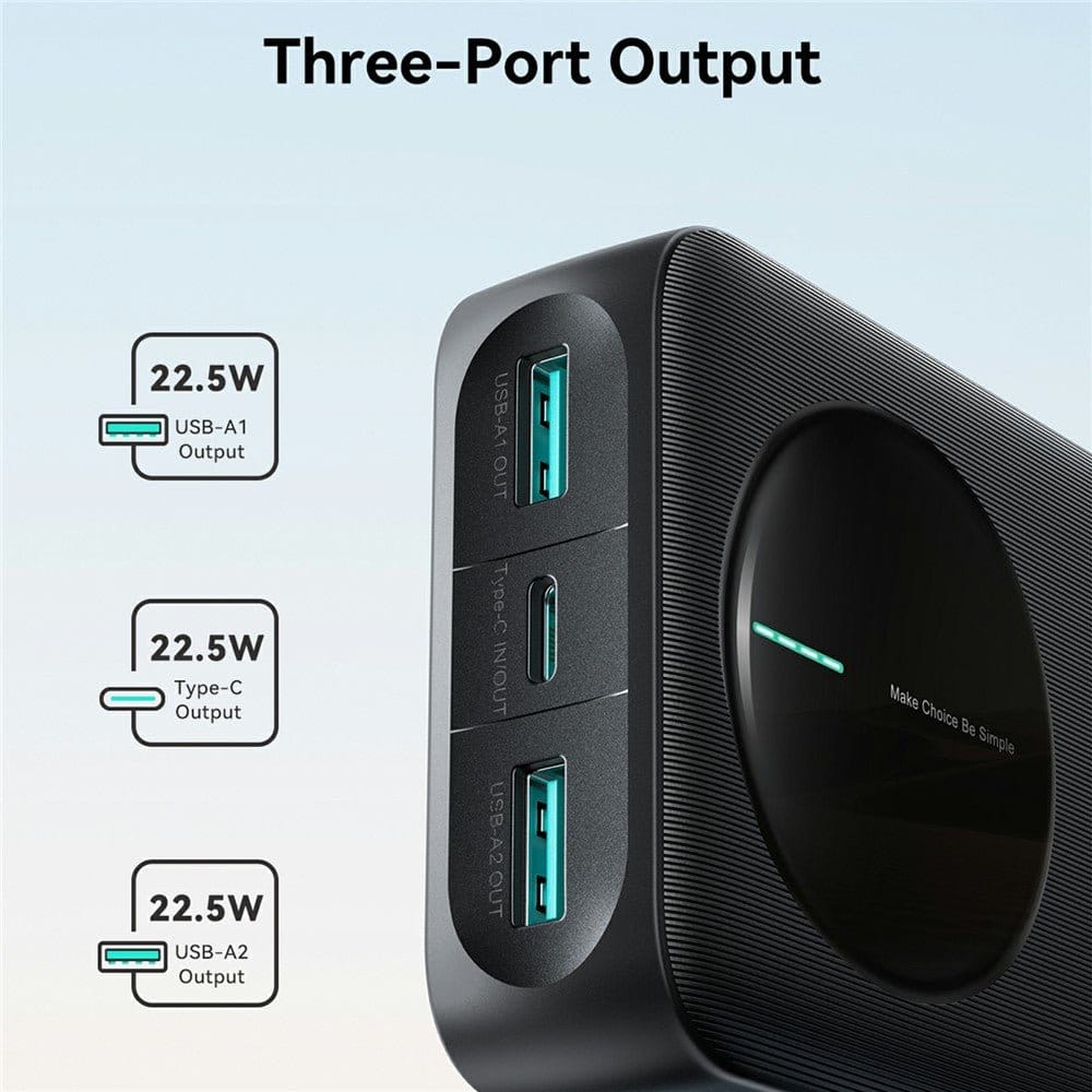 JOYROOM JR-PBF14 Pro 20000mAh Power Bank 22.5W Super Fast Charging - Black - متجر نصر