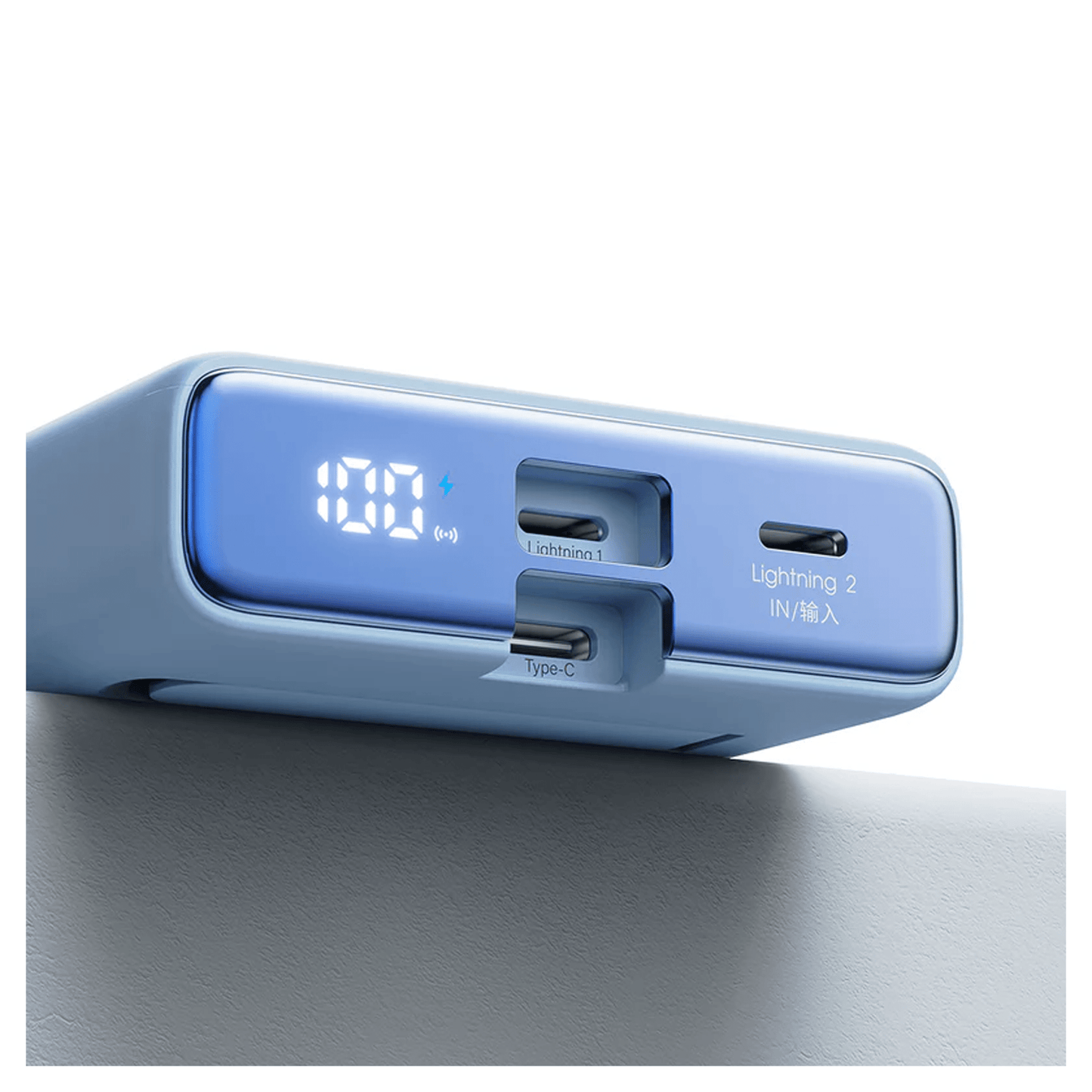 JOYROOM JR-PBM01 20W Power Bank 10000mAh with Built-in Cable & Kickstand - متجر نصر