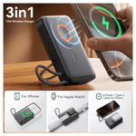 JOYROOM Mobile Phone Accessories JOYROOM JR-PBM02 22.5W 3 in 1 magnetic mobile power bank 10000mAh