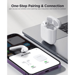 JOYROOM Mobile Phone Accessories JOYROOM JR-T03S Air TWS Bluetooth Earphone - White