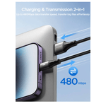 JOYROOM Mobile Phone Accessories JOYROOM Light-Speed Series 3A Fast Charging Data Cable (USB-A to Lightning) 1.2m Black-S-A25