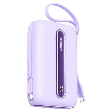 JOYROOM Mobile Phone Accessories JOYROOM Mini Power Bank 22.5W 10000mAh with Dual Cables (Purple) / JR-L012