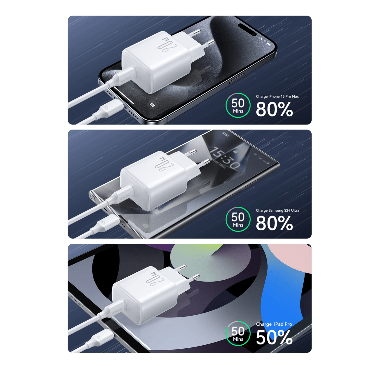 JOYROOM PD20W Fast Charger EU /JR-TCF20 - متجر نصر