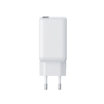 JOYROOM Mobile Phone Accessories White JOYROOM-C 67W GaN Fast Charger with Built-in Retractable USB-C Cable + USB-C Port, EU Foldable Plug White | JR-TCL06