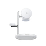 JOYROOM Mobile Phone Accessories White JOYROOM-C Qi2 15W 4-in-1 Wireless Charging Station for iPhone, Apple Watch & AirPods with Night Light White | JR-W23