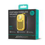 JOYROOM Mobile Phone Accessories Yellow JOYROOM-C Maya Portable Bluetooth Speaker with Clip, Magnet & Light, IP67, Bluetooth 5.4 Yellow | JR-MS03