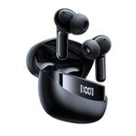 JOYROOM Jbuds True Wireless Earbuds, Bluetooth 5.4, 10mm Drivers, Dual-Mic ENC, LED Battery Display, 30H Playtime, IPX5 Black | JR-BB3